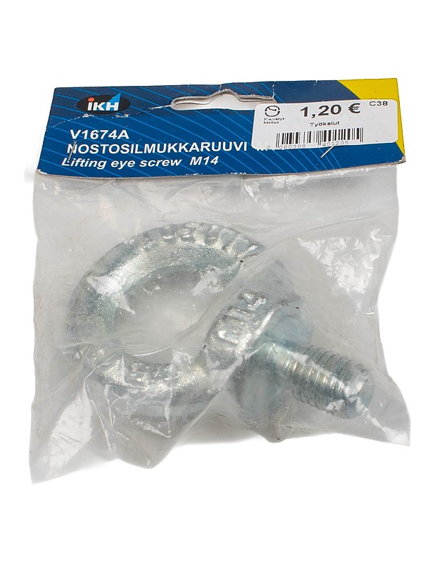 IKH nostosilmukkaruuvi - Rakennustarvikkeet - 10105401083 - 0