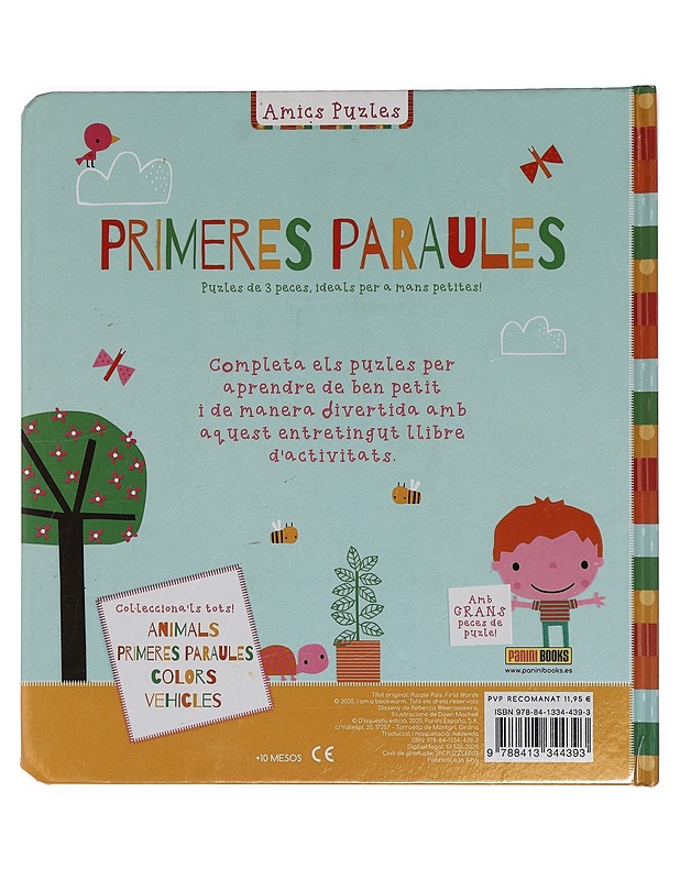 Amics Puzles : Primeres Paraules - Dawn Machell - Lastenkirjat - 10105401084 - 1