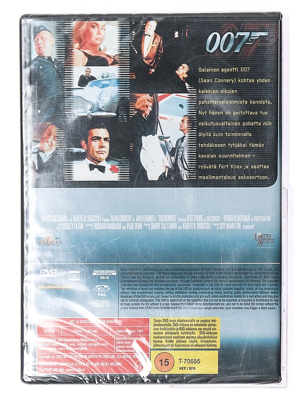 007 ja Kultasormi - DVD - DVD-elokuvat - 10105401085 - 1
