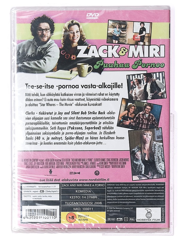 Zack et Miri Puuhaa Pornoo - DVD - DVD-elokuvat - 10105401149 - 1