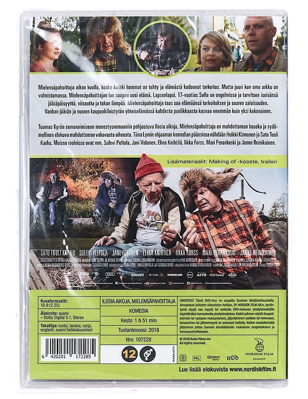 Iloisia Aikoja, Mielensäpahoittaja - DVD - DVD-elokuvat - 10105401157 - 1