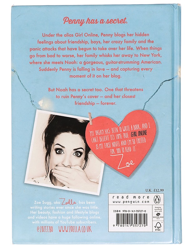 Girl Online - Zoe Sugg - Romaanit ja novellit - 10105401180 - 1