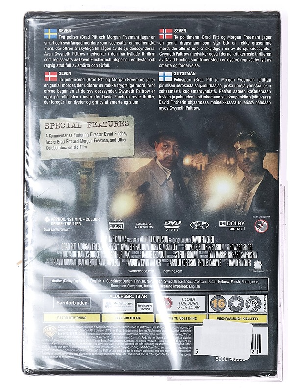 Se7en - DVD - DVD-elokuvat - 10105401182 - 1