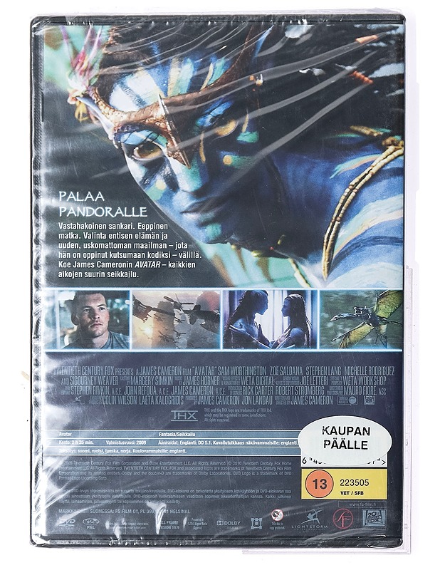 Avatar - DVD - DVD-elokuvat - 10105401185 - 1