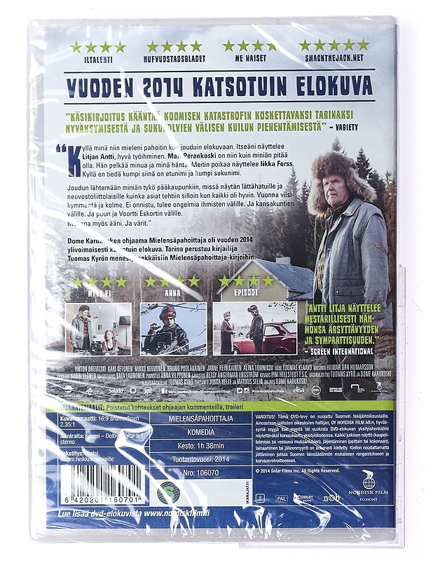 Mielensäpahoittaja - DVD - DVD-elokuvat - 10105401194 - 1