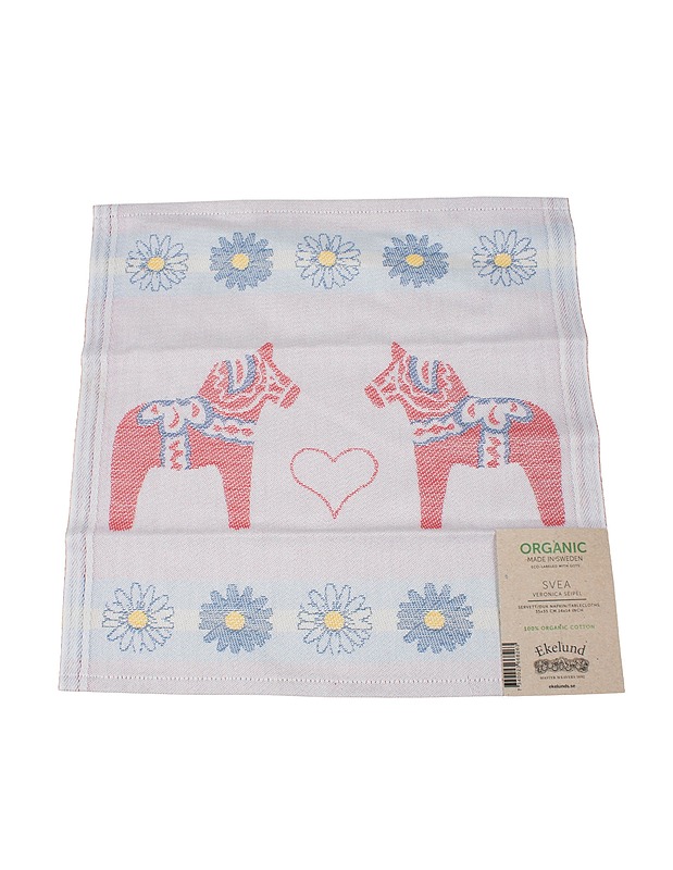 EKELUND Svea lautasliina, 35 x 35 cm - Keittiötekstiilit - 10105401209 - 0