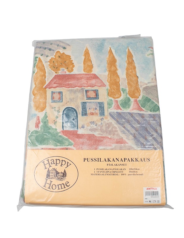 HAPPY HOME pussilakanasetti, 150 x 210 cm - Liinavaatteet - 10105401223 - 0