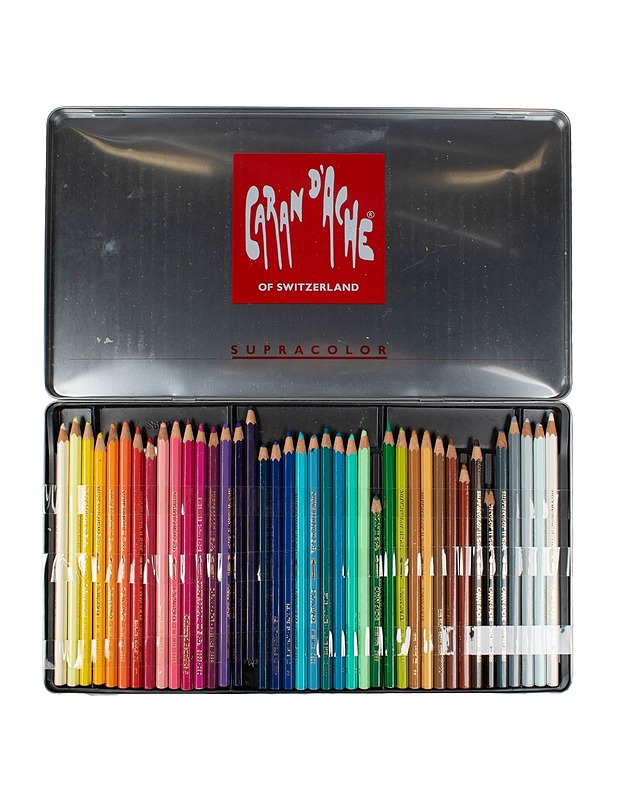CARAN D'ACHE Supracolor soft värikynät, 40 kpl - Askartelu - 10105401239 - 1