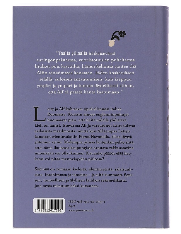 Sinä vain - Eberlen, Kate - Romaanit ja novellit - 10105401271 - 1