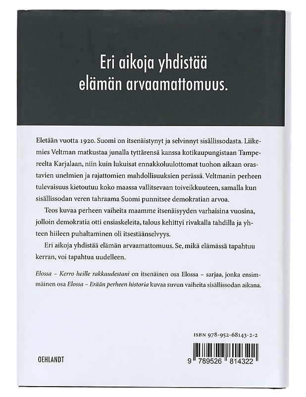 Elossa : kerro heille rakkaudestani - Eeva Oehlandt - Romaanit ja novellit - 10105401291 - 1