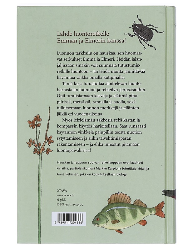 Reppu selkään ja retkelle! : koululaisen luonto-opas - Karpio, Markku - Lastenkirjat - 10105401292 - 1