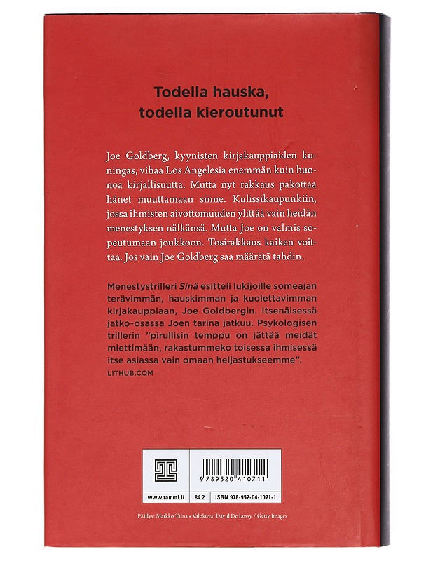 Tosirakkaus - Kepnes, Caroline - Jännitys ja dekkarit - 10105401293 - 1
