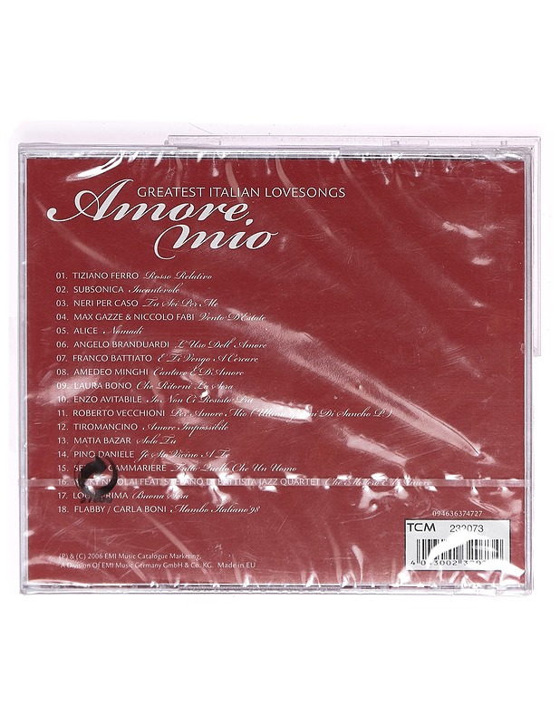Eri Esittäjiä - Amore Mio: Greatest Italian Love Songs - CD - CD-levyt - 10105401331 - 1