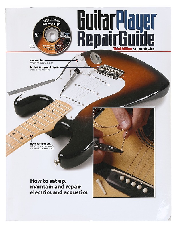 Guitar player repair guide - Erlewine, Dan - Harrastekirjat - 10105401347 - 0