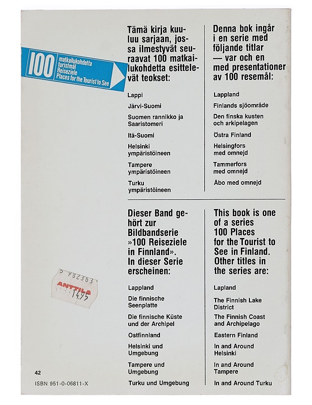 Lappi 100 matkailukohdetta - Vesa Mäkinen - Tietokirjat ja oppaat - 10105401369 - 1
