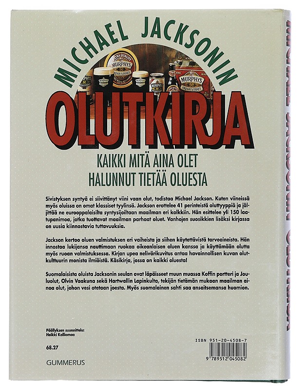 Michael Jacksonin olutkirja - Jackson, Michael - Historiakirjat - 10105401376 - 1