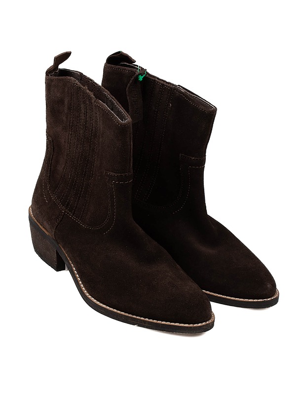 Nahkanilkkurit, 36 - Naisten nilkkurit ja saappaat - 10105401411 - 0