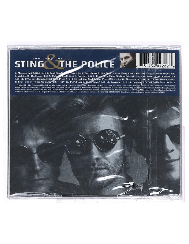 Sting And The Police - The Very Best Of - CD - CD-levyt - 10105401427 - 1
