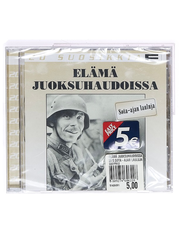 Eri esittäjiä - 20 suosikkia: Elämä Juoksuhaudoissa - CD - CD-levyt - 10105401479 - 0