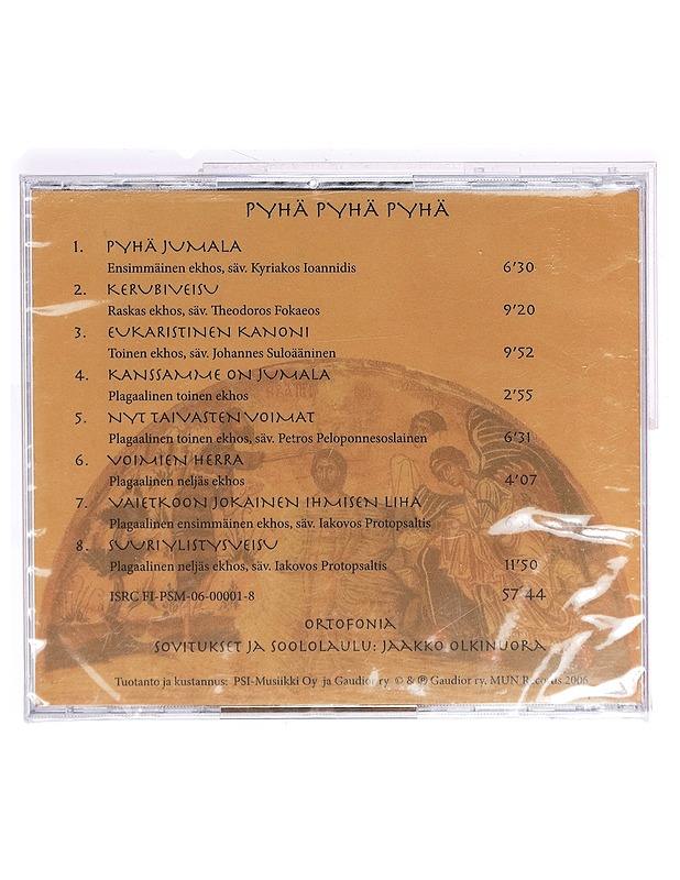 Pyhä Pyhä Pyhä/ Bysanttilaisia Hymnejä Suomeksi - CD - CD-levyt - 10105401488 - 1