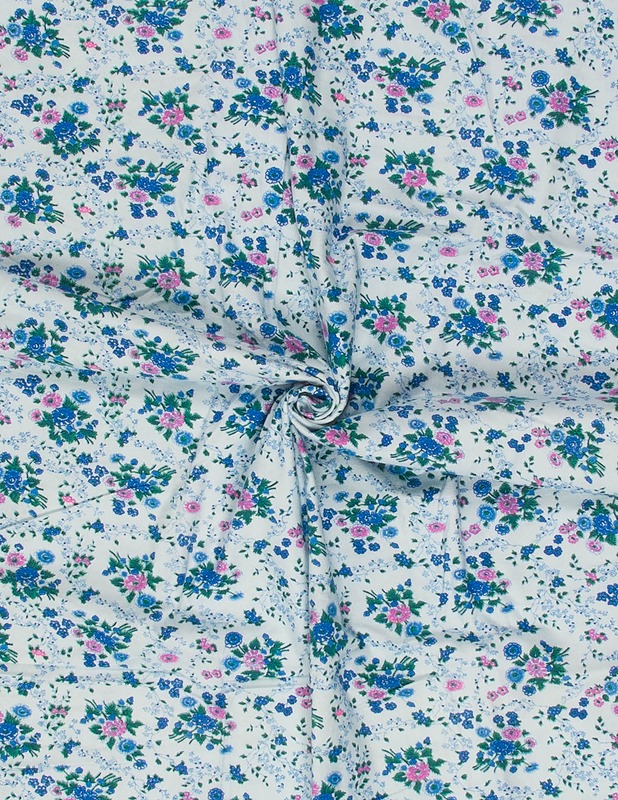 Puuvillaflanelli, 90x240 cm - Kankaat - 10105401521 - 1