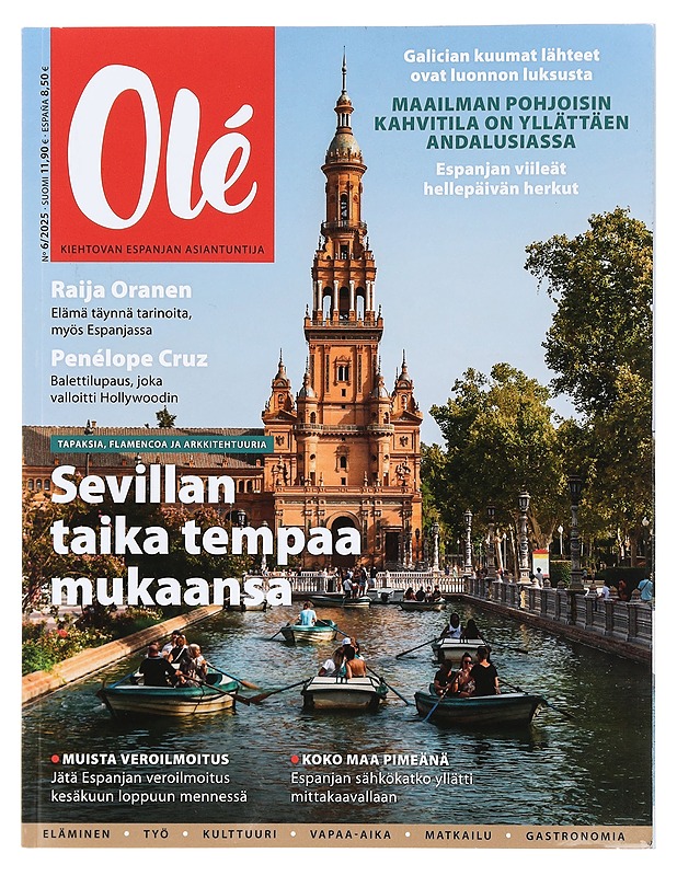 Olé-Lehti : Espanjan viileät hellepäivän herkut - Tietokirjat ja oppaat - 10105401537 - 0