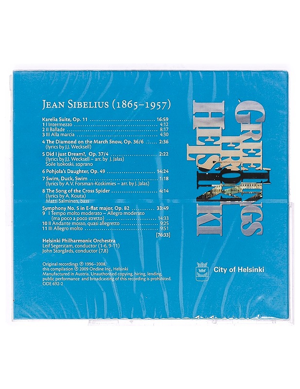 Greetings from Helsinki - CD - CD-levyt - 10105401547 - 1