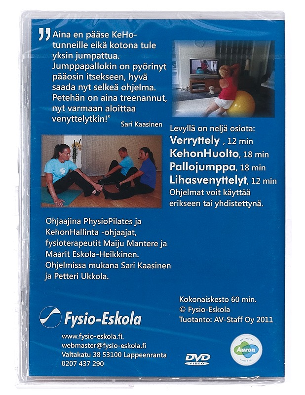Hyvän Olon Kotijumppa - DVD - DVD-elokuvat - 10105401568 - 1