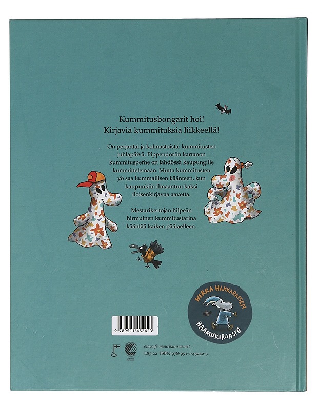 Pippendorfin kirjavat kummitukset - Kunnas, Mauri - Lastenkirjat - 10105401566 - 1