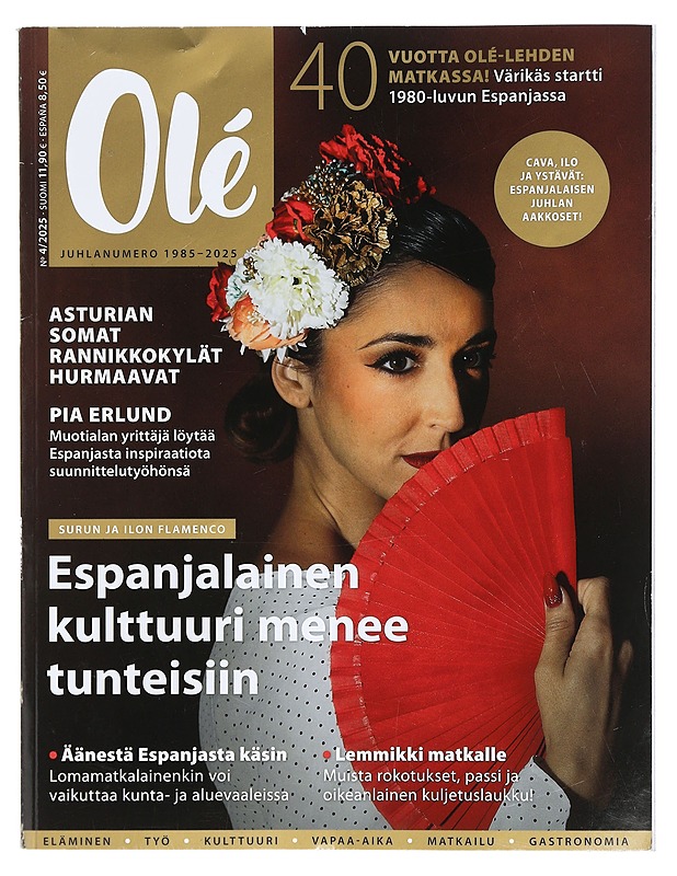 Olé-Lehti : Espanjalainen kulttuuri menee tunteisiin - Tietokirjat ja oppaat - 10105401579 - 0