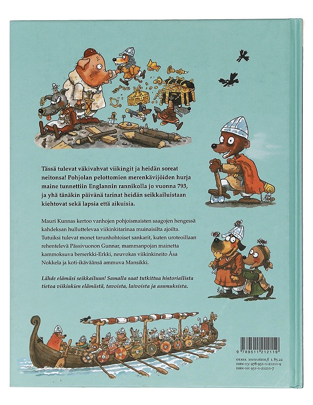 Viikingit tulevat! - Kunnas, Mauri - Lastenkirjat - 10105401595 - 1