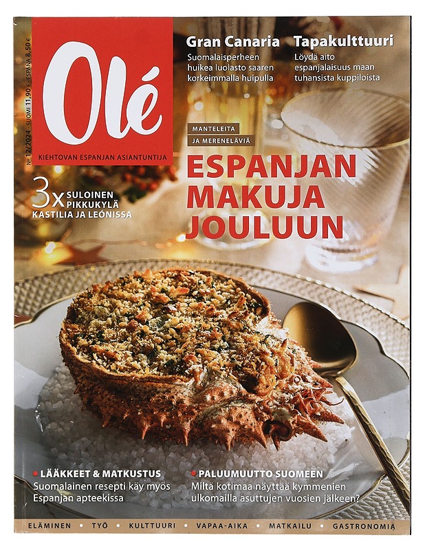 Olé-Lehti : Espanjan makuja jouluun - Tietokirjat ja oppaat - 10105401598 - 0