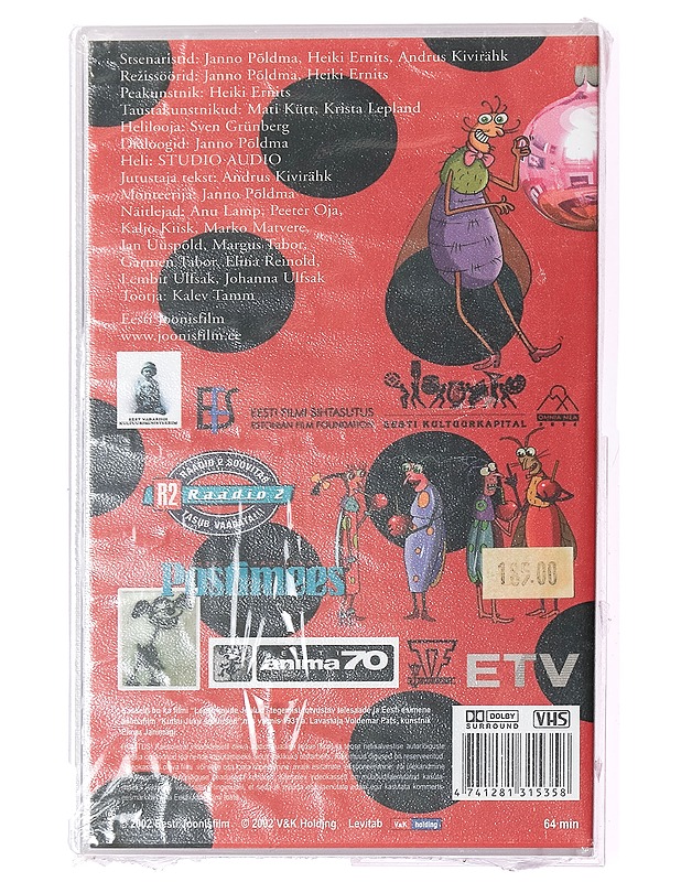 Lepatriinude Jöulud - VHS - Joulutuotteet - 10105401607 - 1