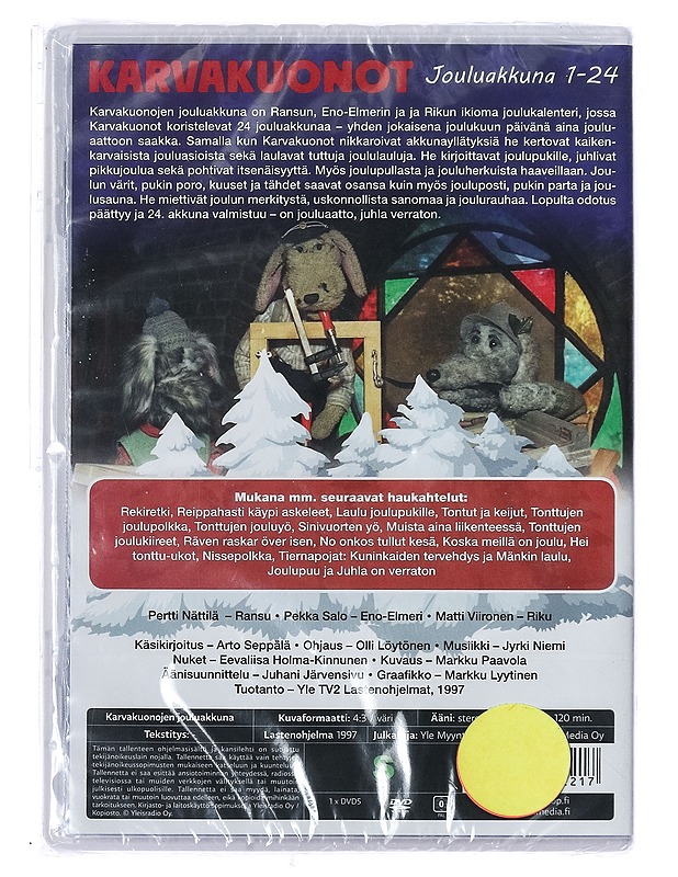 Karvakuonot jouluakkuna - DVD - DVD-elokuvat - 10105401612 - 1