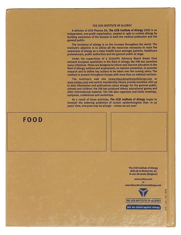 Food allergies - Rancé, Fabienne - Tietokirjat ja oppaat - 10105401614 - 1