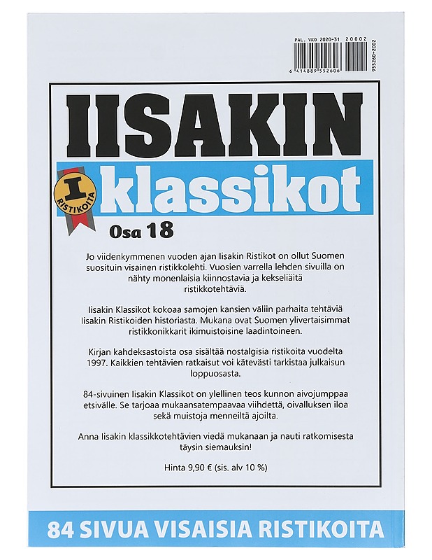 Iisakin Klassikot : osa 18 - Harrastekirjat - 10105401628 - 1