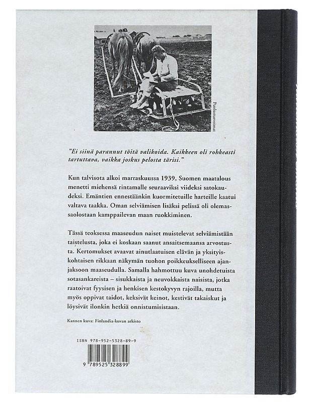 Tuntematon emäntä : kotirintama kertoo - Hintikka, Onerva - Elämäkerrat ja muistelmat - 10105401641 - 1