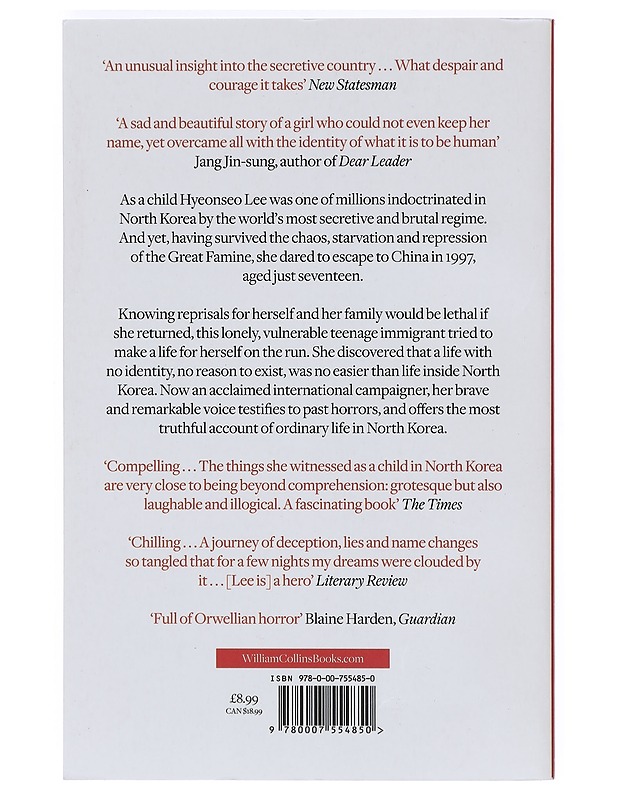 The girl with seven names : escape from North Korea - Lee, Hyeonseo - Elämäkerrat ja muistelmat - 10105401643 - 1