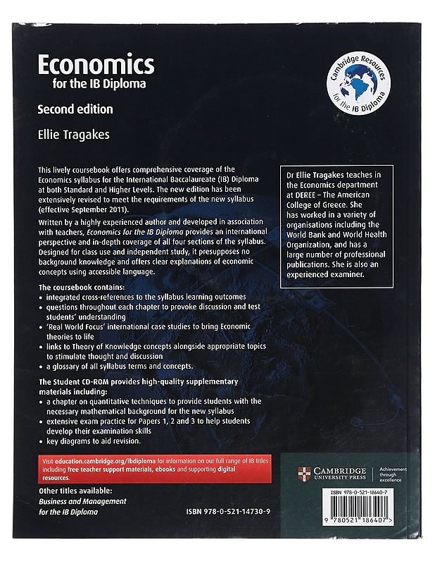Economics for the IB Diploma - Ellie Tragakes - Tietokirjat ja oppaat - 10105401655 - 1