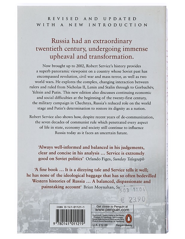 A history of modern Russia : from Nicholas II to Putin - Robert Service - Historiakirjat - 10105401650 - 1