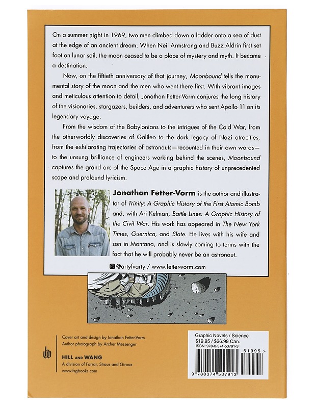 Moonbound : Apollo 11 and the dream of spaceflight - Jonathan Fetter-Vorm - Sarjakuvat - 10105401659 - 1