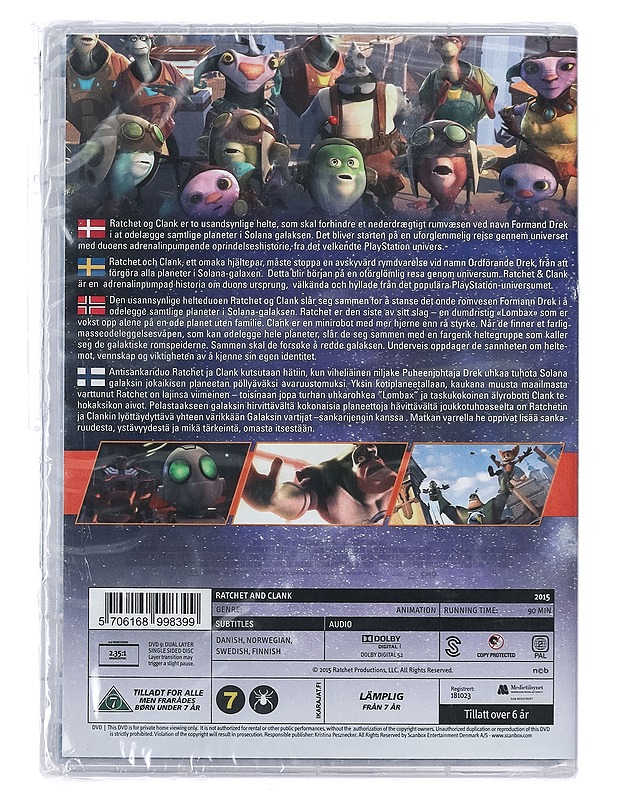 Ratchet & Clank - DVD - DVD-elokuvat - 10105401660 - 1