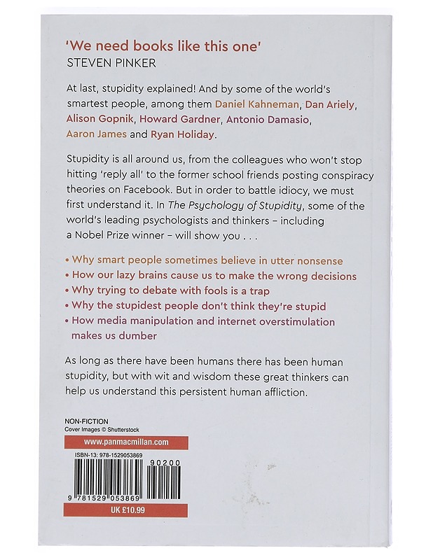 Psychology of Stupidity - Marmion, Jean-François - Tietokirjat ja oppaat - 10105401663 - 1