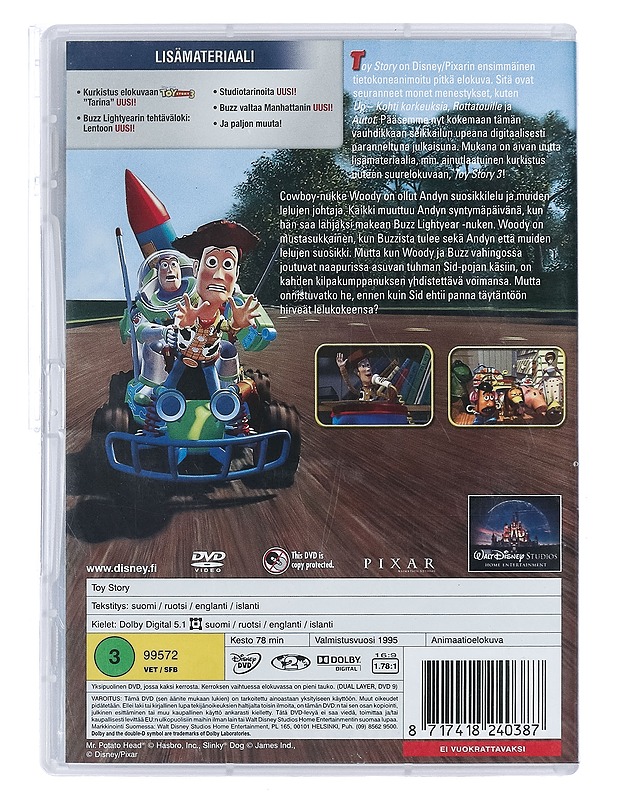 Toy Story - DVD - DVD-elokuvat - 10105401665 - 1