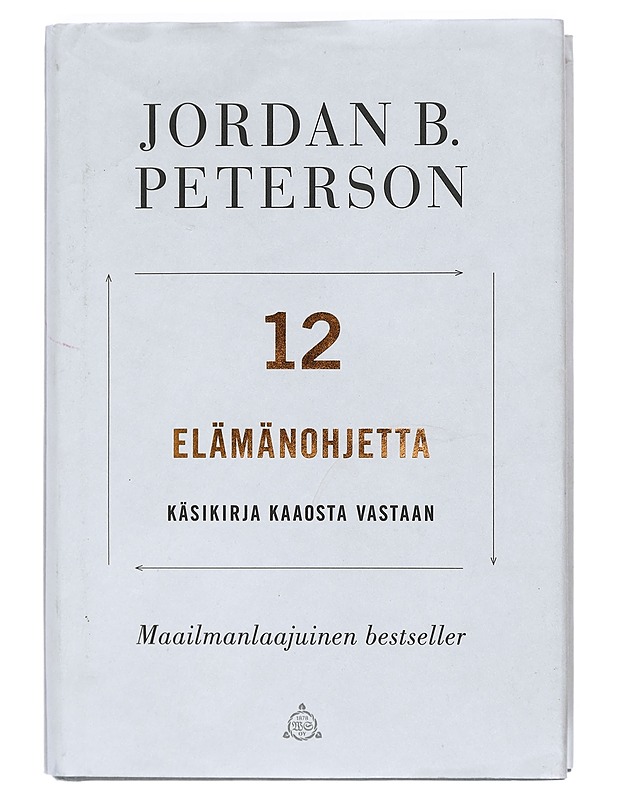 12 elämänohjetta : käsikirja kaaosta vastaan - Peterson, Jordan B. - Tietokirjat ja oppaat - 10105401675 - 0