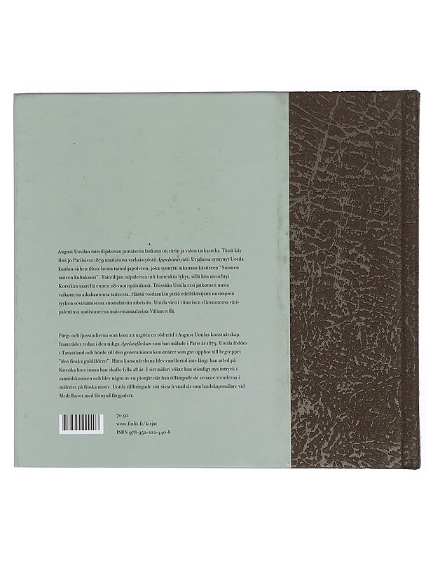 August Uotila 1858 - 1886 - SKS - Historiakirjat - 10105401681 - 1