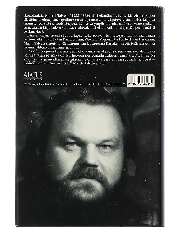 Maailma on kovin suuri - Talvela, Martti - Elämäkerrat ja muistelmat - 10105401690 - 1