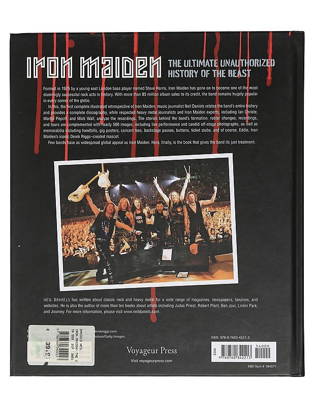 Iron maiden - Neil Daniels - Tietokirjat ja oppaat - 10105401699 - 1