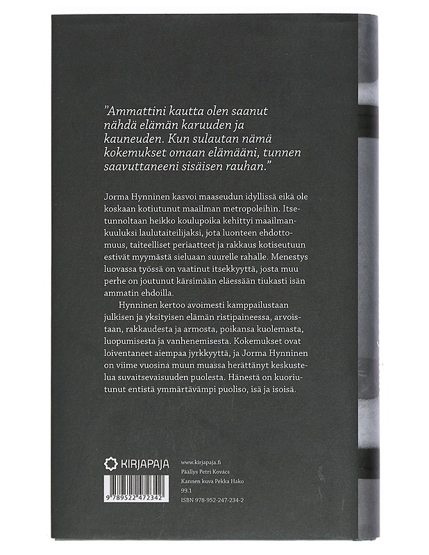 Jorma Hynninen : sielun maisemia - Pekka Hako - Elämäkerrat ja muistelmat - 10105401698 - 1