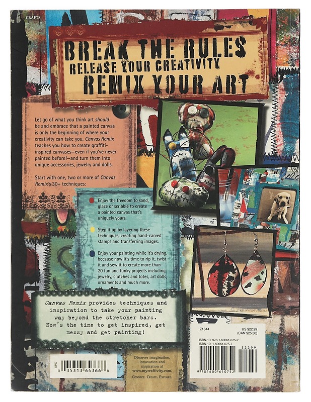 Canvas Remix - Alisa Burke - Käsityökirjat - 10105401702 - 1